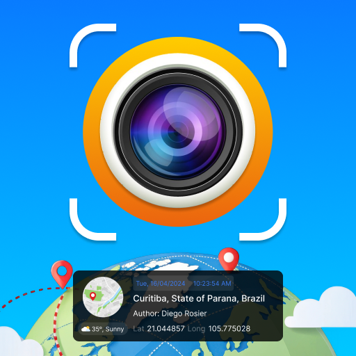 GPS Camera Map - Geotag Photos