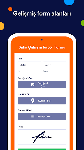 Jotform Mobil Form ve Anket ekran görüntüsü