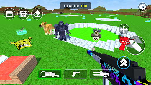 Sandbox Craft Shooter Survival ekran görüntüsü
