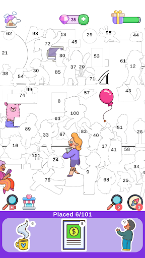 Sticker Book: Color Match ekran görüntüsü