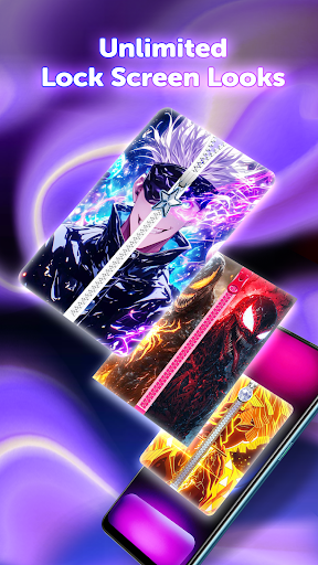ZipStyle: Zipper Lock Screen ekran görüntüsü