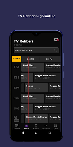 Regal Smart Center ekran görüntüsü