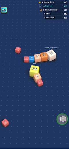 Cubes 2048 online ekran görüntüsü