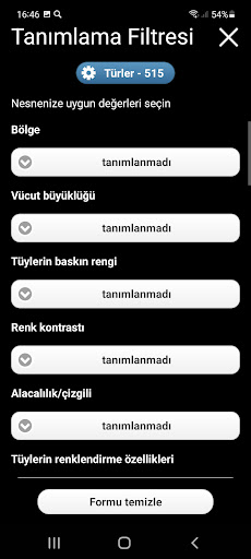 Avrupa Kuşları Alan Rehberi ekran görüntüsü