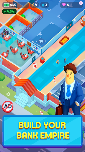 Idle Bank Empire: Cash Tycoon ekran görüntüsü