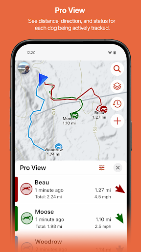 Garmin Alpha ekran görüntüsü