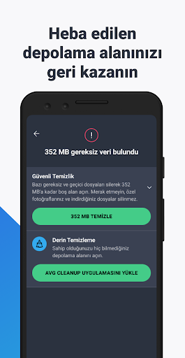 AVG Antivirüs & Koruma ekran görüntüsü