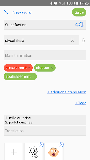 My Dictionary - polyglot (PRO) ekran görüntüsü