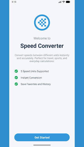 Speed Converter ekran görüntüsü