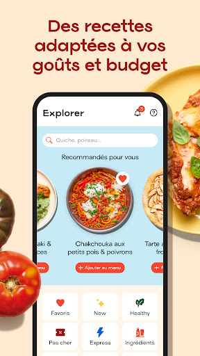 Jow - Recettes et courses ekran görüntüsü