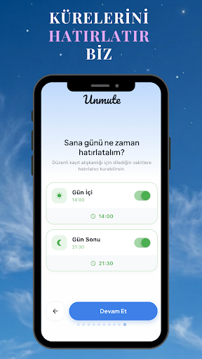 Unmute :Günlük Ruh Hali Takibi ekran görüntüsü