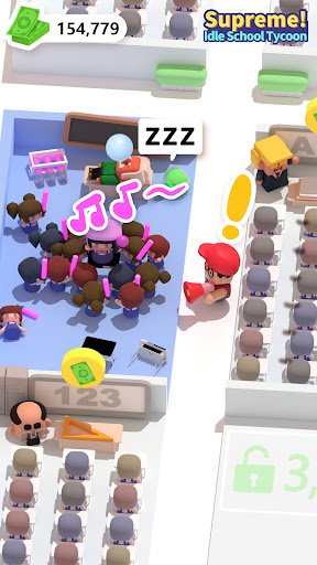 Supreme! Idle School Tycoon ekran görüntüsü