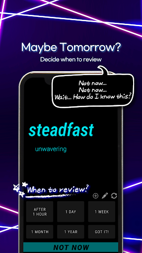 Watch Flashcards for Wear OS ekran görüntüsü