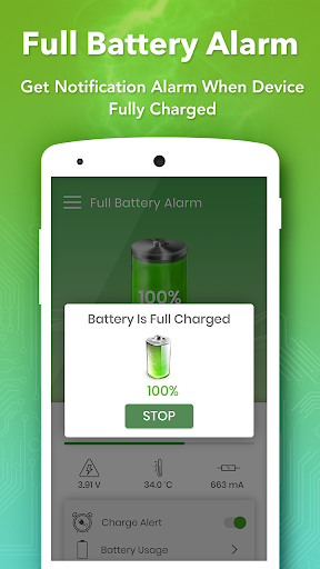 Full Battery Alarm ekran görüntüsü