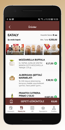 EATALY ekran görüntüsü