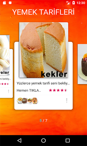 Kek Börek Pasta Kurabiye Poaça ekran görüntüsü