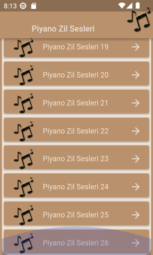Piyano Zil Sesleri ekran görüntüsü