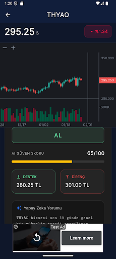 BistIQ: Borsa & AI Analiz ekran görüntüsü