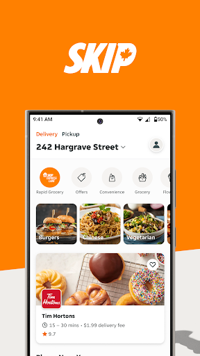 Skip - Food & Grocery Delivery ekran görüntüsü