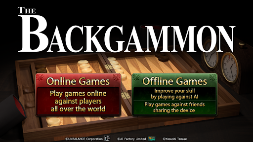 The Backgammon ekran görüntüsü
