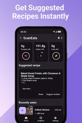 ScanEats: AI Food Scanner ekran görüntüsü