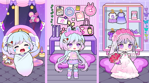 Vlinder Doll: Dress Your Dream ekran görüntüsü