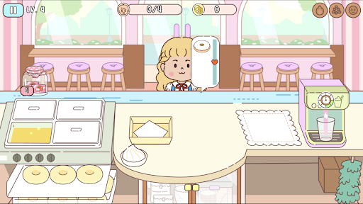 Donut Cafe Game ekran görüntüsü