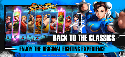 Street Fighter: Duel ekran görüntüsü