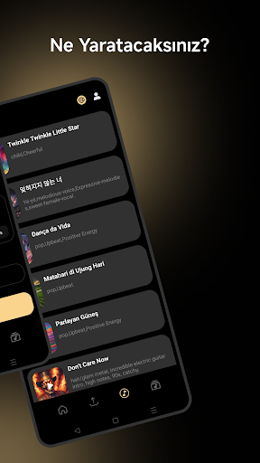 Music AI: Şarkı Oluştur ekran görüntüsü