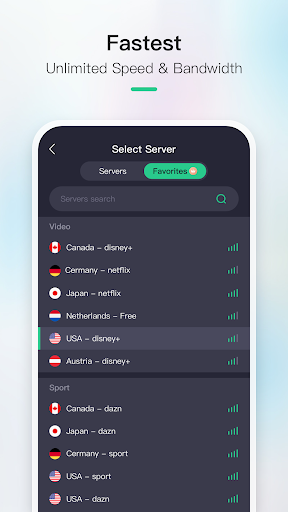 Now VPN - Fast Secure Proxy ekran görüntüsü