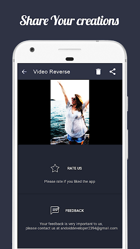 Reverse Video Editor ekran görüntüsü