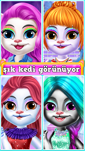 bebek kedi saç bakımı oyunu ekran görüntüsü