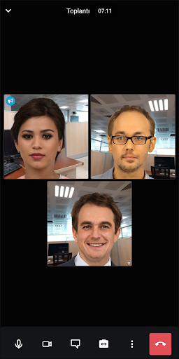 e-Konferans ekran görüntüsü