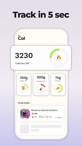 Dr Cal: AI Calorie Tracker ekran görüntüsü