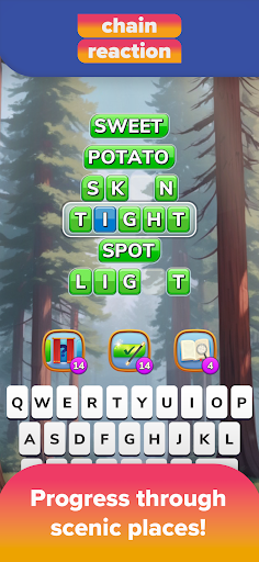 Chain Reaction: Word Pairs ekran görüntüsü