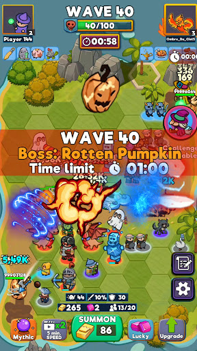 ChanceLot TD: Merge Wars ekran görüntüsü