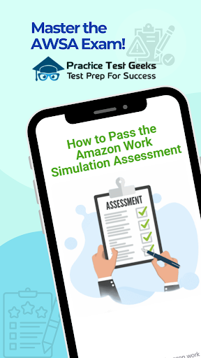 Amazon Work Simulation Test ekran görüntüsü