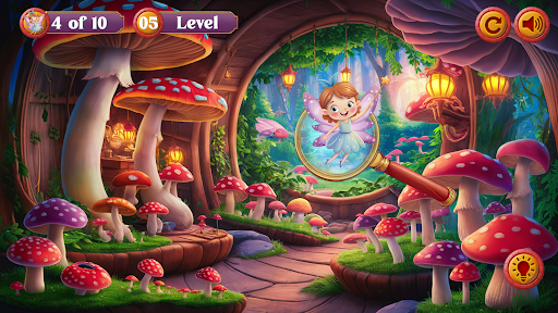 Hidden Object Mushroom Fairy ekran görüntüsü