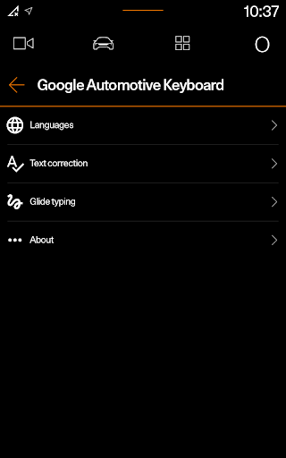 Google Otomotiv Klavyesi ekran görüntüsü