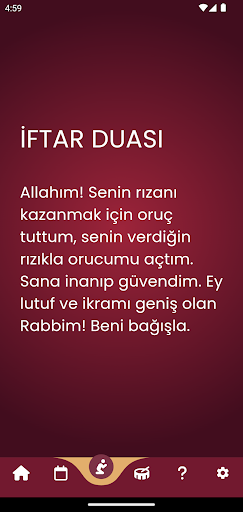 Ramazan İmsakiyesi 2026 ekran görüntüsü