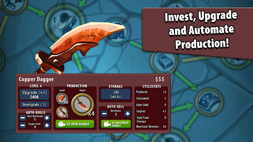 Crafting Idle Clicker ekran görüntüsü