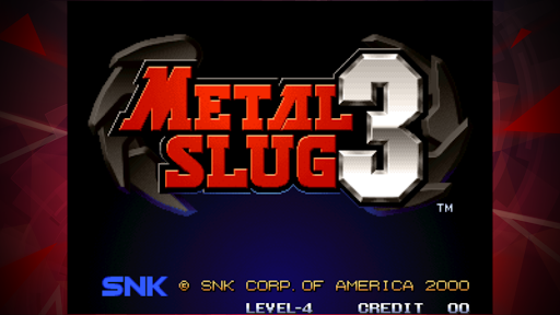 METAL SLUG 3 ACA NEOGEO ekran görüntüsü
