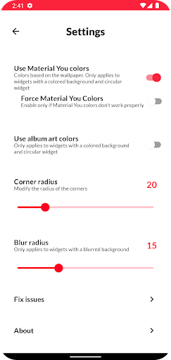 Music Widget (for AppleMusic) ekran görüntüsü