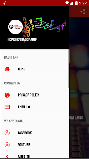Hope Heritage Radio ekran görüntüsü