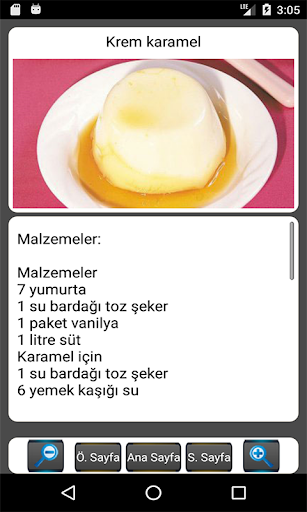 Tatlı Tarifleri Şerbetli Sütlü ekran görüntüsü