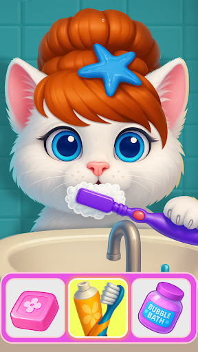 Kitty Daily Activities Games ekran görüntüsü