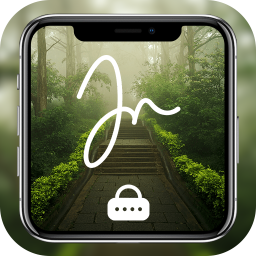 Signature Lock Unlock Screen