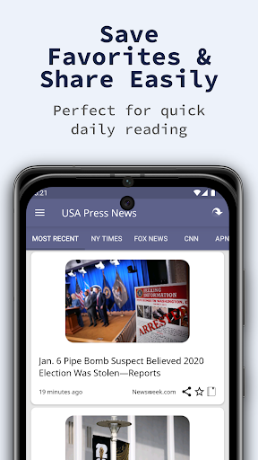 USA Press News ekran görüntüsü