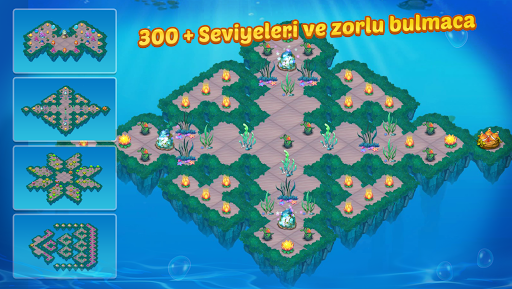 Merge Mermaids-magic puzzles ekran görüntüsü