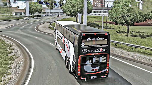 Offroad Bus Driving 3D Game ekran görüntüsü